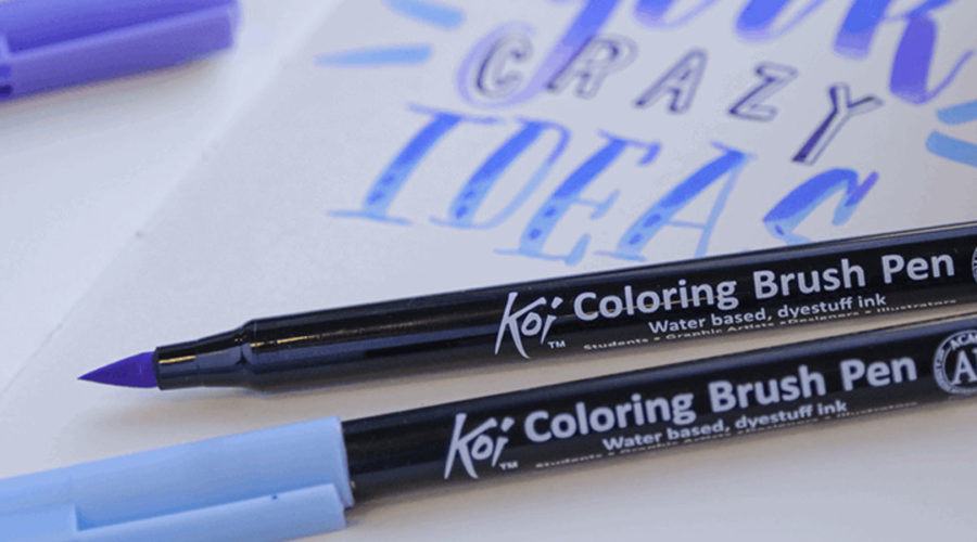 koi-pen brush