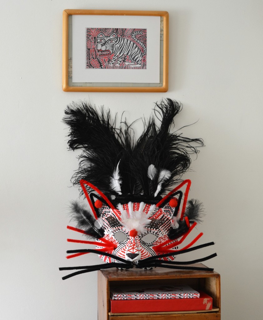 Masque "Tigre de Venise" - La Fabutineuse