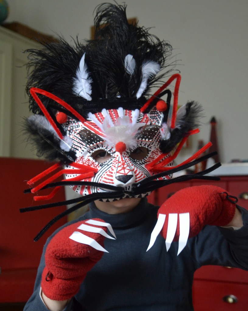 DIY Masque Tigre de Venise - La Fabutineuse