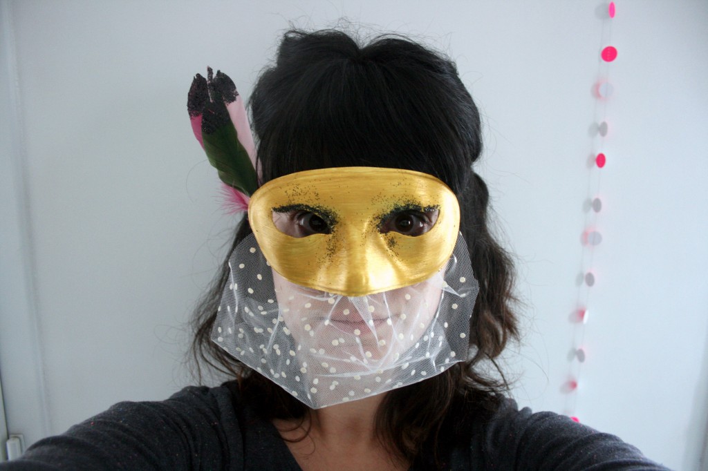 Masque "Gold & black" - Emilie sans chichi