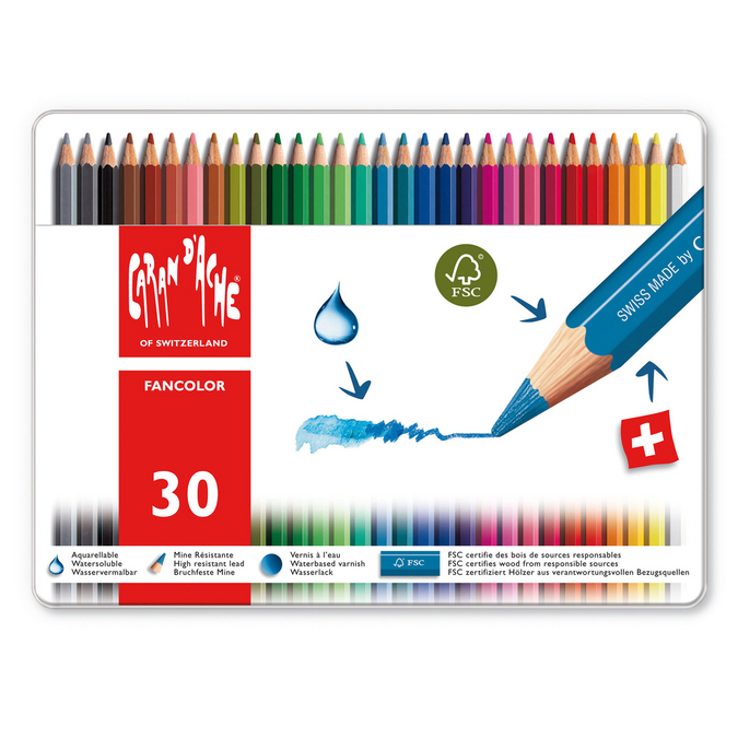 Crayon De Couleur Caran D'Ache Crayons Couleurs Blog Rougier & Plé