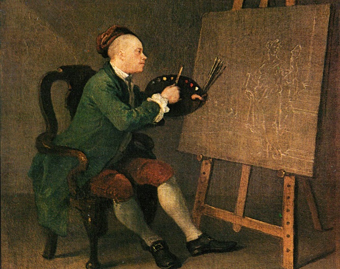 Autoportrait William Hogarth