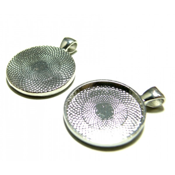 appret-bijoux-6-support-de-pendentif-rond-25mm-argent-platine-qualite-extra