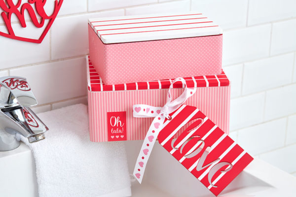 emballages cadeaux Saint-Valentin