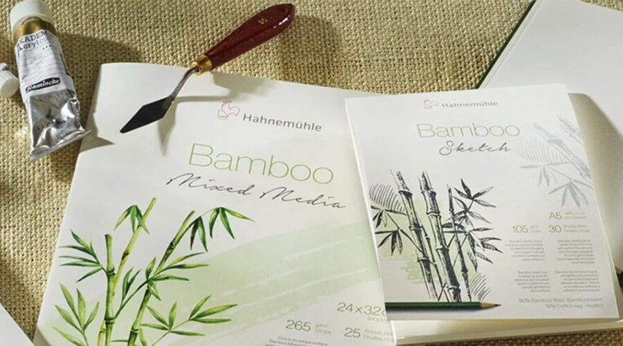 Bamboo-mixed-media-Hahnemühle