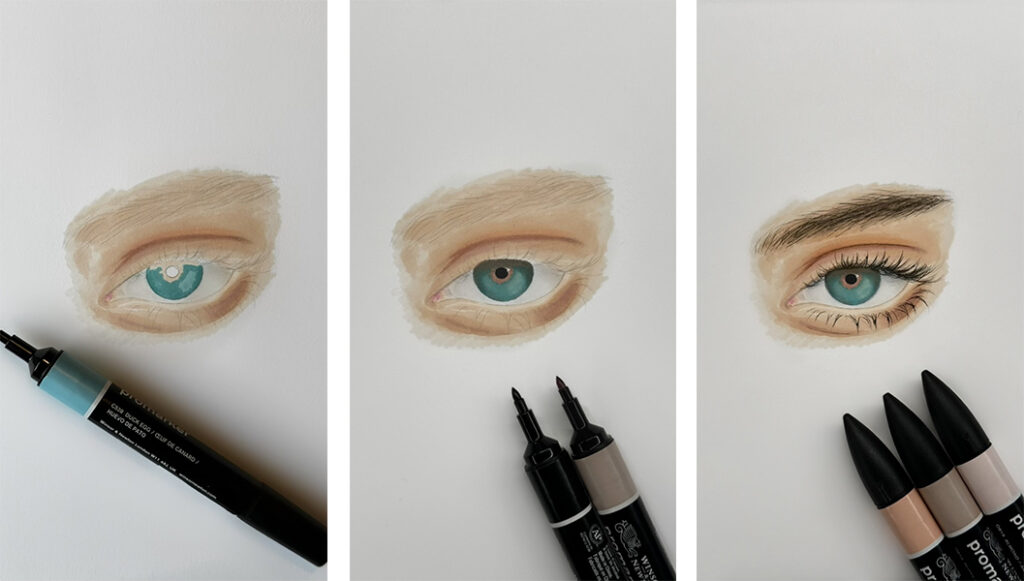 Eye-art-Tina-Bojovic-Winsor-&-Newton