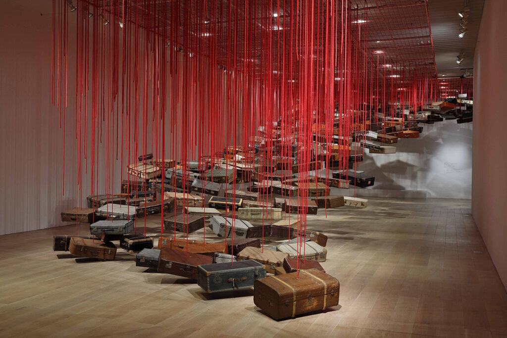 Accumulation-searching-for-the-destination-Chiharu-Shiota