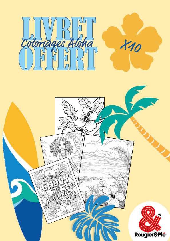  Coloriages à imprimer aloha
