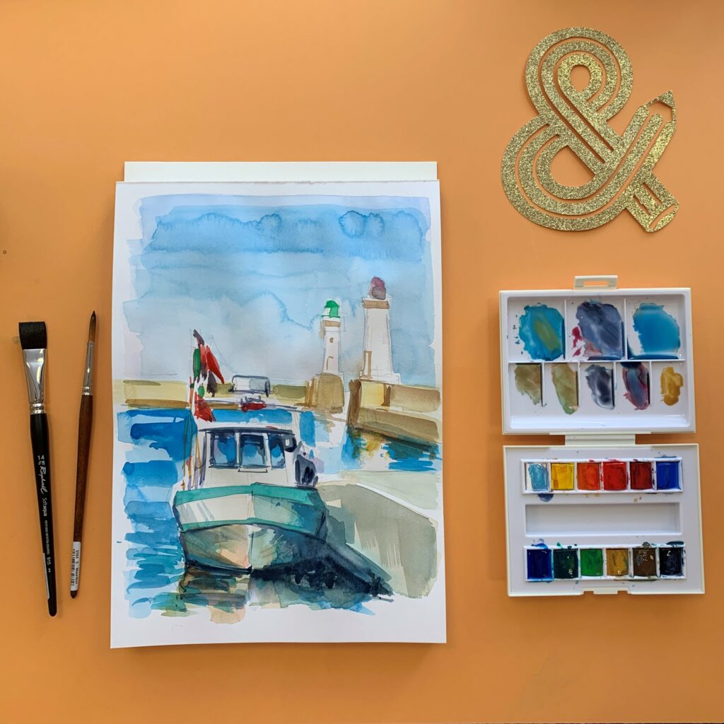 peinture aquarelle débutant 2