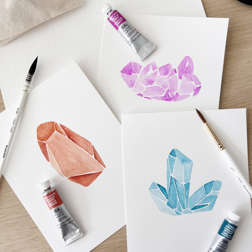 peinture aquarelle débutant tube
