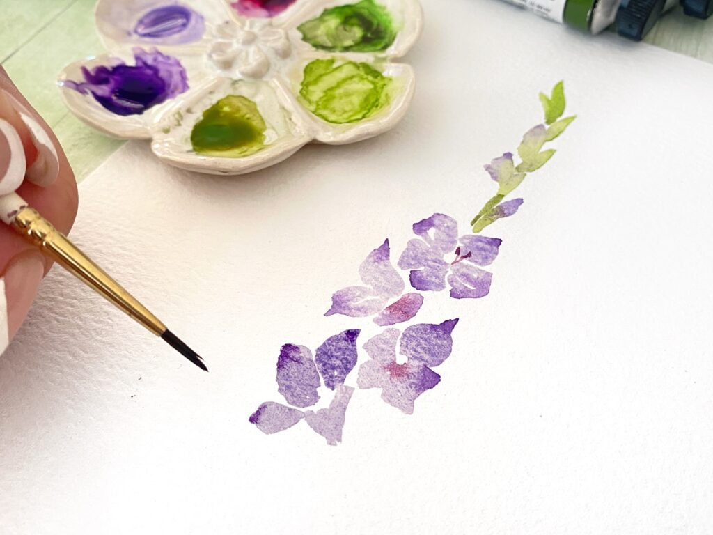 fleurs aquarelle 4