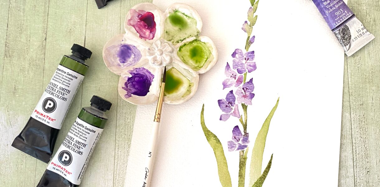 fleurs aquarelle