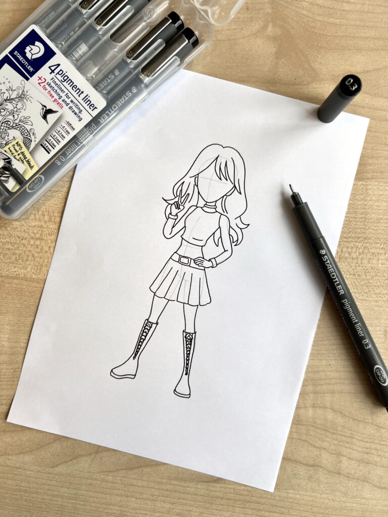 Tuto dessin K-Pop 2