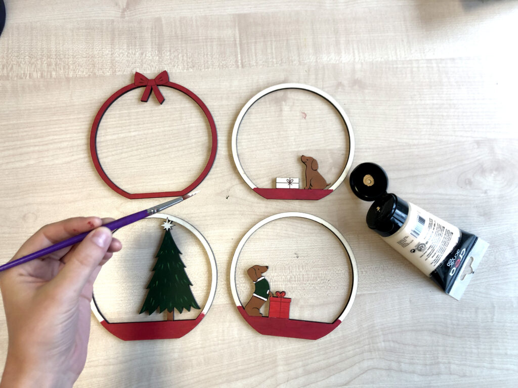 Boule de Noël Teckel