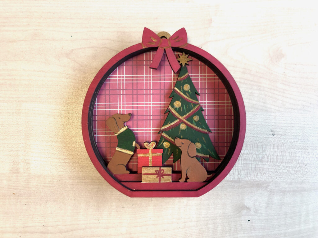 Boule de Noël Teckel