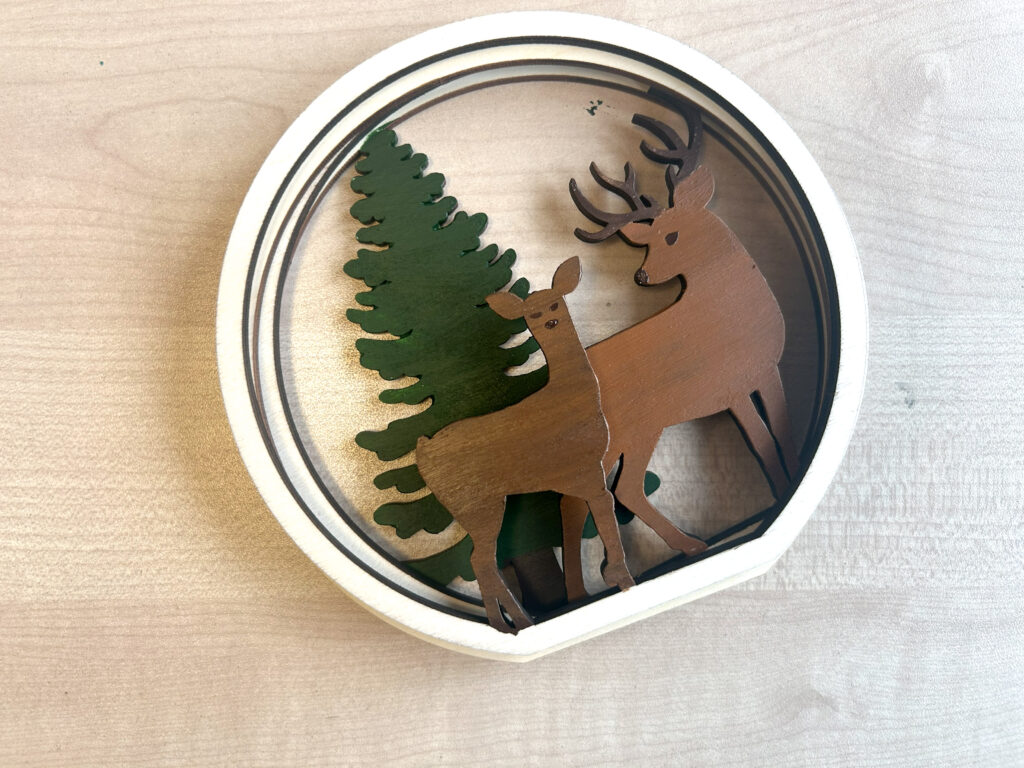 cerf de Noël