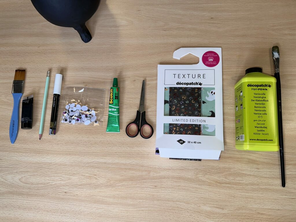 décoration Halloween maison : matériel