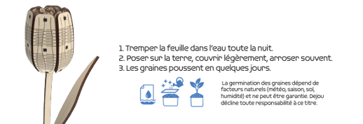 fleurs en bois déco