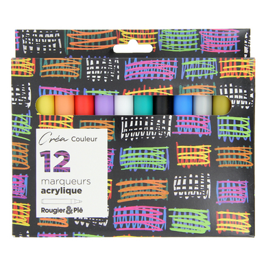 marqueurs acryliques Créa 12