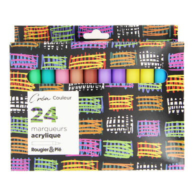 marqueurs acryliques Créa 24