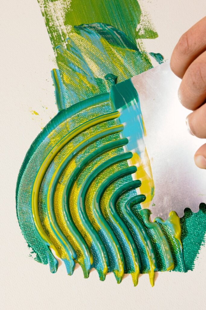 Texture acrylique écologique