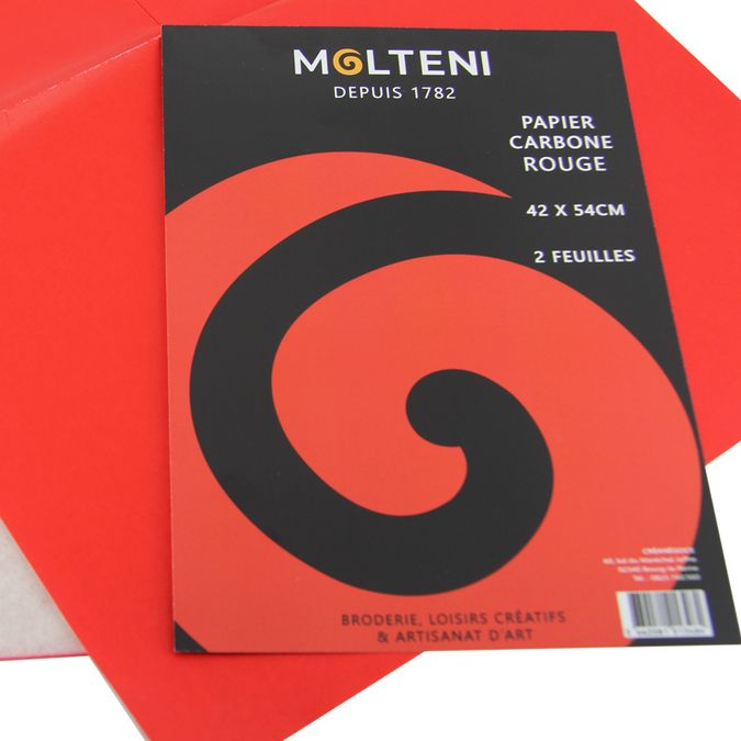 Feuille de papier carbone Molteni