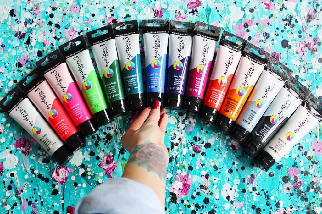 Palette de couleurs System 3