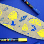 planche citron posca