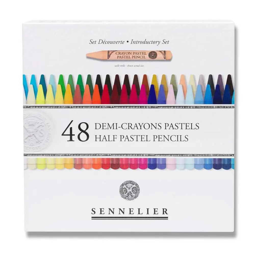 demi-crayons pastel sennelier marque française
