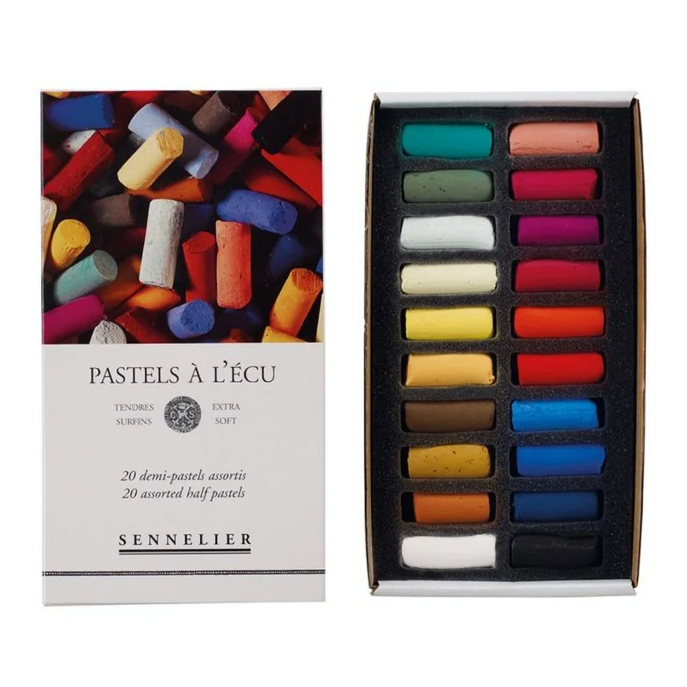 pastel à l'écu sennelier marque francaise