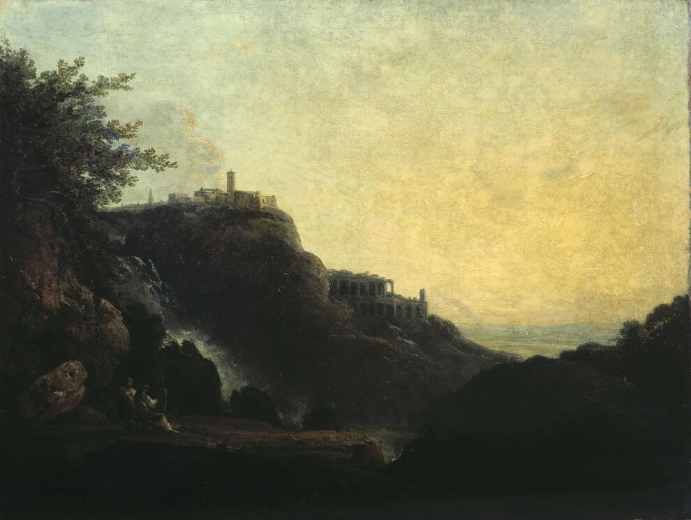 William Turner, Tivoli (date inconnue), Atelier de Richard Wilson, (1713-1782), Tate, légué par J.M.W. Turner en 1856 © Tate